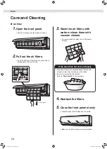 Preview for 70 page of Daikin FTXV20W1VMA Operation Manual