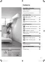 Предварительный просмотр 3 страницы Daikin FTXV20W2VMA Operation Manual