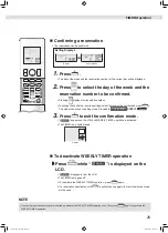 Предварительный просмотр 27 страницы Daikin FTXV20W2VMA Operation Manual