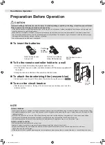 Preview for 10 page of Daikin FTXV22SAVLT Operation Manual