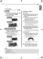 Preview for 25 page of Daikin FTXV22SAVLT Operation Manual