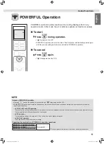 Предварительный просмотр 17 страницы Daikin FTXV22UVLT Operation Manual