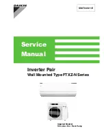 Daikin FTXZ25NV1B Service Manual предпросмотр