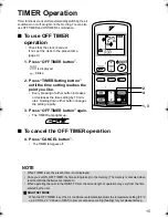 Предварительный просмотр 16 страницы Daikin FTYN25DV1A Operation Manual