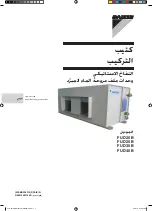 Предварительный просмотр 104 страницы Daikin FUD20B Installation Manual