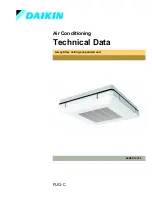 Daikin FUQ100C Technical Data Manual предпросмотр