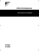 Daikin FVA100AMVEB Operation Manual предпросмотр