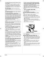 Предварительный просмотр 5 страницы Daikin FVA100AMVEB Operation Manual