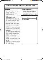 Preview for 8 page of Daikin FVFC71AV16 Installation Manual