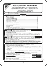 Preview for 42 page of Daikin FVFC71AV16 Installation Manual