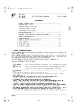 Preview for 3 page of Daikin FVQ71BV Installation Manual