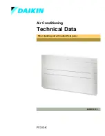 Daikin FVXG-K Technical Data Manual предпросмотр