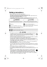 Предварительный просмотр 3 страницы Daikin FVXM25FV1B Operation Manual