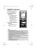 Предварительный просмотр 17 страницы Daikin FVXM25FV1B Operation Manual