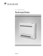 Предварительный просмотр 2 страницы Daikin FVXS-F Technical Data Manual