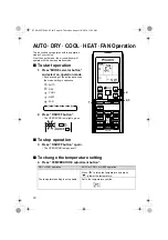 Preview for 12 page of Daikin FVXS25R2V1A Operation Manual