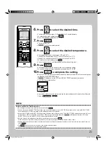 Предварительный просмотр 22 страницы Daikin FVXS50LVMA Operation Manual