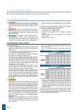 Предварительный просмотр 18 страницы Daikin FWB-C 04 Instruction, Use And Maintenance Manual