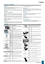 Preview for 43 page of Daikin FWB-C 04 Instruction, Use And Maintenance Manual