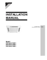 Daikin FWF02AATNMV1 Installation Manual предпросмотр