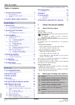 Preview for 4 page of Daikin FWF02D Installation And Operation Manual