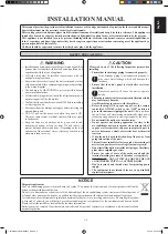 Preview for 5 page of Daikin FWT02GATNMV1 Installation Manual