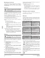 Preview for 14 page of Daikin FWV + FWZ Installation And Operation Manual