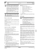 Preview for 21 page of Daikin FWV + FWZ Installation And Operation Manual