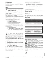 Preview for 41 page of Daikin FWV + FWZ Installation And Operation Manual