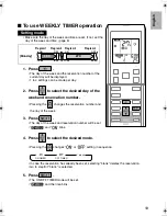 Предварительный просмотр 20 страницы Daikin FWXV15AVEB Operation Manual