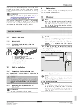 Preview for 13 page of Daikin FXAA15AUV1B Installation And Operation Manual