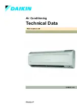 Daikin FXAQ-P Technical Data Manual preview