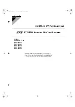 Preview for 1 page of Daikin FXAQ07MVJU Installation Manual
