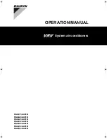 Предварительный просмотр 1 страницы Daikin FXAQ15AUV1B Operation Manual