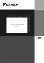 Предварительный просмотр 2 страницы Daikin FXCQ20MVE9 Technical Data Manual