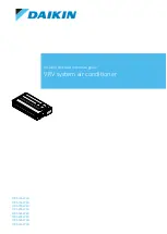 Preview for 1 page of Daikin FXDA10A2VEB Installer And User Reference Manual