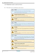 Preview for 34 page of Daikin FXFA20A2VEB Installer And User Reference Manual