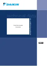 Daikin FXFQ-PVE9 Series Technical Data Manual preview