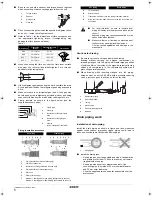 Preview for 8 page of Daikin FXFQ100AVEB Installation And Operation Manual