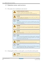 Preview for 62 page of Daikin FXFQ100BVEB Installer And User Reference Manual