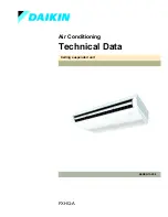 Daikin FXHQ-A Technical Data Manual предпросмотр