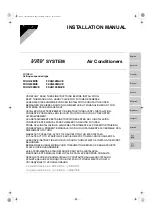 Preview for 1 page of Daikin FXHQ100MAVE Installation Manual