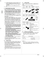 Preview for 4 page of Daikin FXMQ100MVE Installation Manual