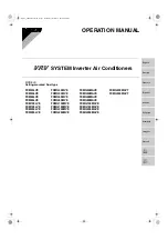 Preview for 1 page of Daikin FXMQ40MAVE Operation Manual