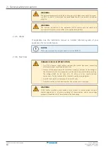 Preview for 14 page of Daikin FXSA100A2VEB Installer And User Reference Manual