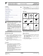 Preview for 5 page of Daikin FXSQ100M7V1B Installation And Operation Manual