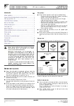 Preview for 4 page of Daikin FXSQ20M8V3B Installation And Operation Manual