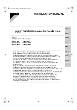 Preview for 1 page of Daikin FXUQ100MAV1 Installation Manual
