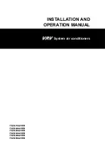 Preview for 1 page of Daikin FXZQ15A2VEB Operation Manual