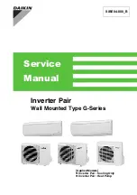 Daikin G-Series Service Manual preview